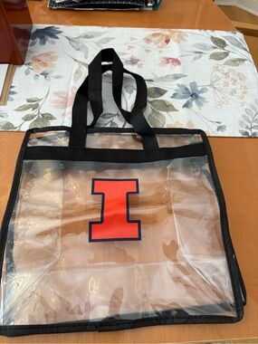 WinCraft Illinois Fighting Illini Clear Tote Bag